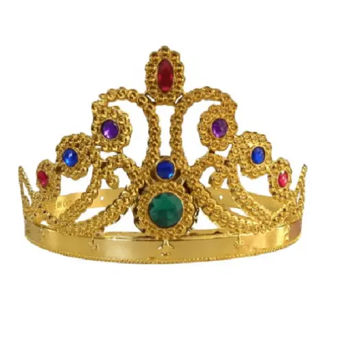 Tiara Princesa Ajustável Festa Coroa Rainha Carnaval