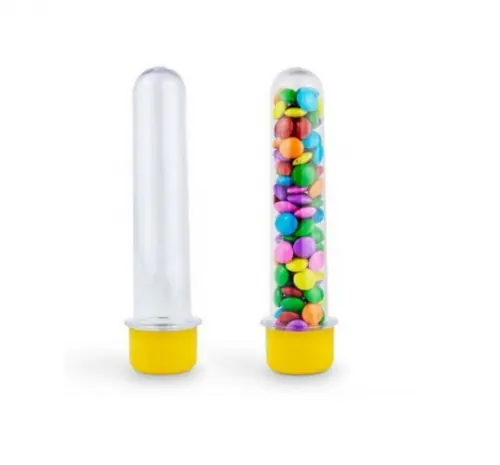Tubete 13 Cm Tampa Plástica C/10 Unidades
