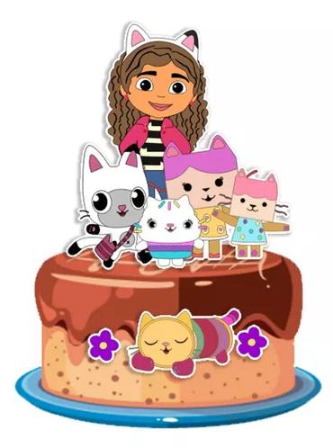 Arquivo de Corte Topo de Bolo - A Casa Mágica da Gabby