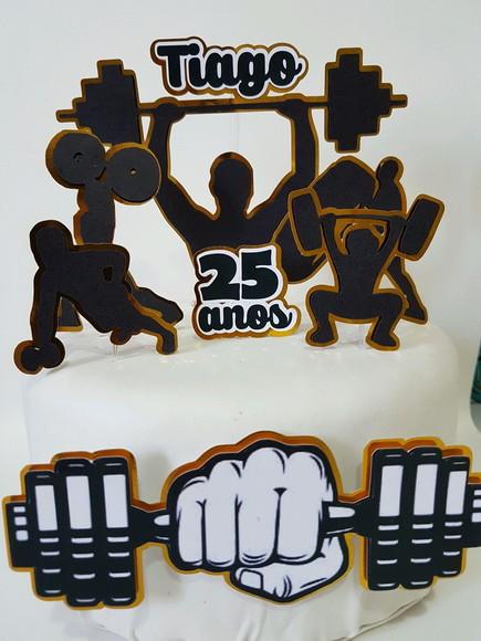 Arquivo de Corte Topo de Bolo - Academia