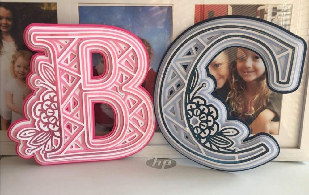 Arquivo de Corte Topo de Bolo - Alfabeto