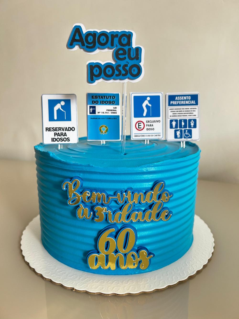 Arquivo de Corte Topo de Bolo - Aposentei