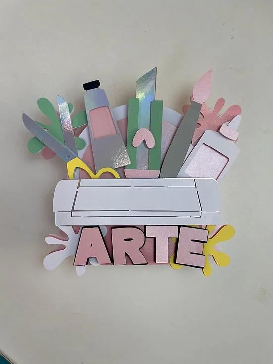 Arquivo de Corte Topo de Bolo - Artesã