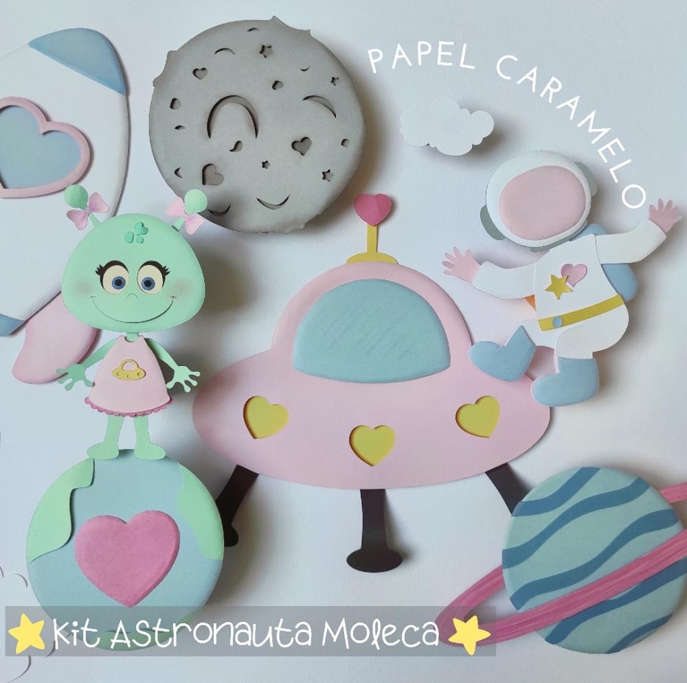 Arquivo de Corte Topo de Bolo - Astronauta