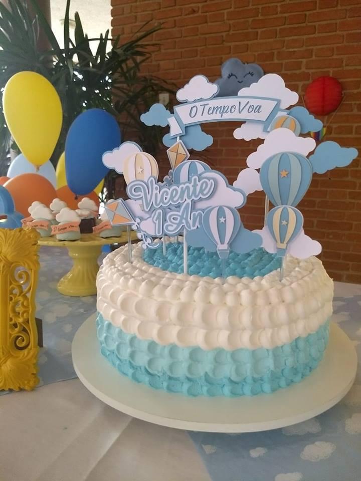 Arquivo de Corte Topo de Bolo - Balão