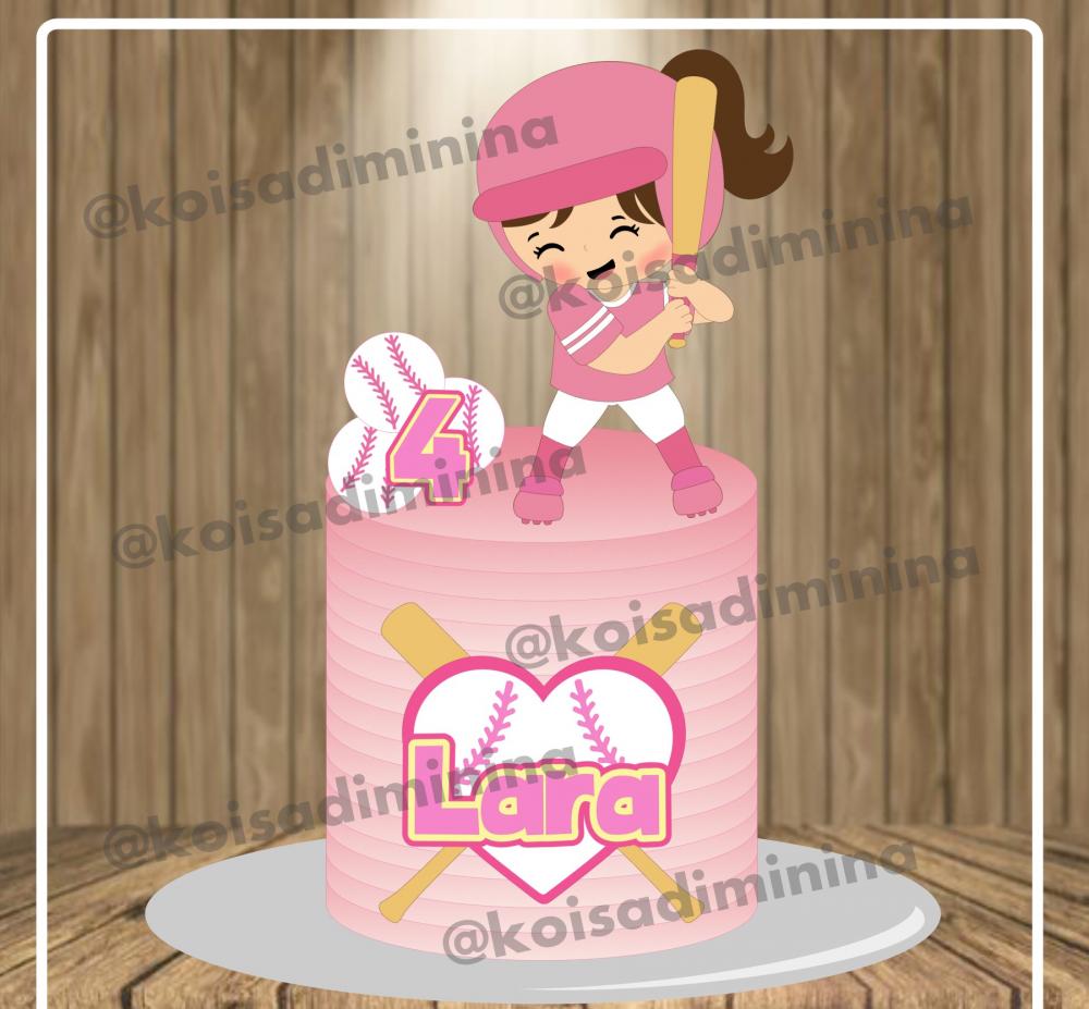 Arquivo de Corte Topo de Bolo - Baseball