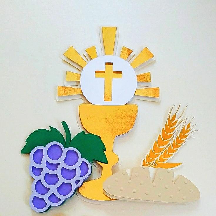 Arquivo de Corte Topo de Bolo - Batizado