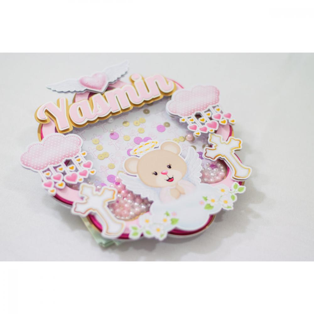 Arquivo de Corte Topo de Bolo - Batizado