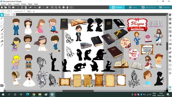 Arquivo de Corte Topo de Bolo - Batizado