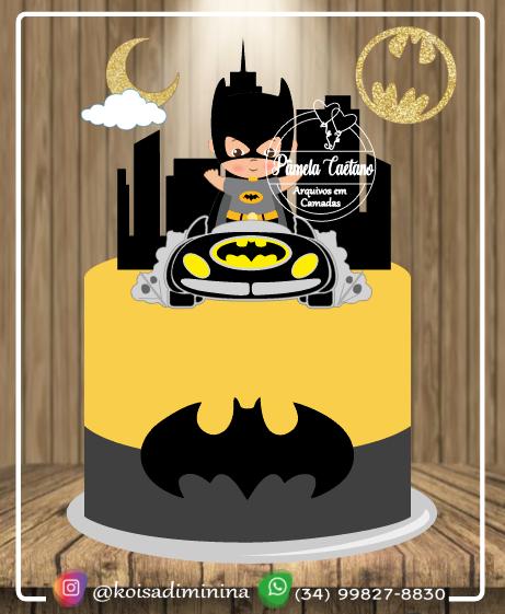 Arquivo de Corte Topo de Bolo - Batman