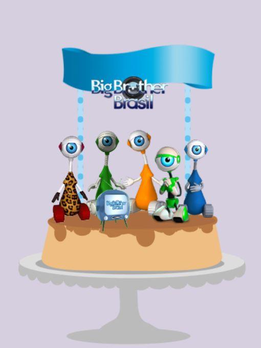 Arquivo de Corte Topo de Bolo - BBB