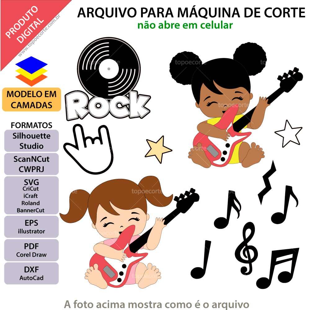 Arquivo de Corte Topo de Bolo - Bebê