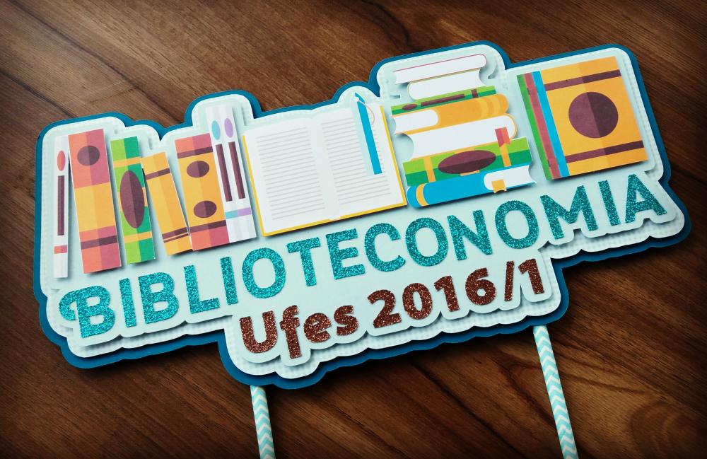 Arquivo de Corte Topo de Bolo - Biblioteconomia
