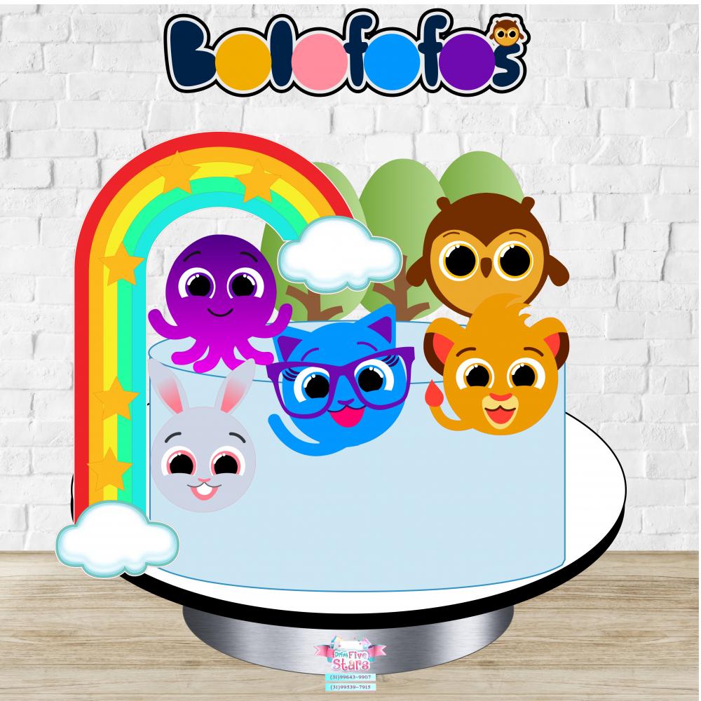 Arquivo de Corte Topo de Bolo - Bolofofo