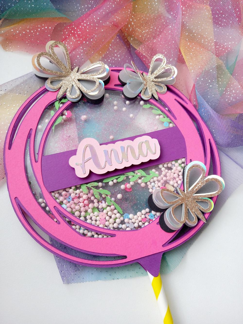 Arquivo de Corte Topo de Bolo - Borboletas