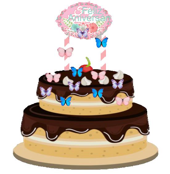 Arquivo de Corte Topo de Bolo - Borboletas