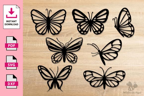 Arquivo de Corte Topo de Bolo - Borboletas