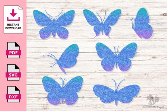 Arquivo de Corte Topo de Bolo - Borboletas