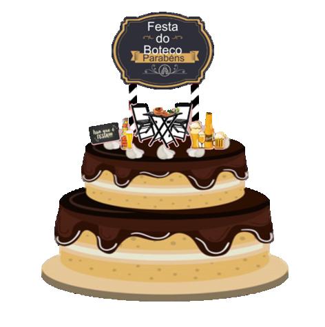 Arquivo de Corte Topo de Bolo - Boteco
