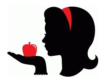 Arquivo de Corte Topo de Bolo - Branca de Neve