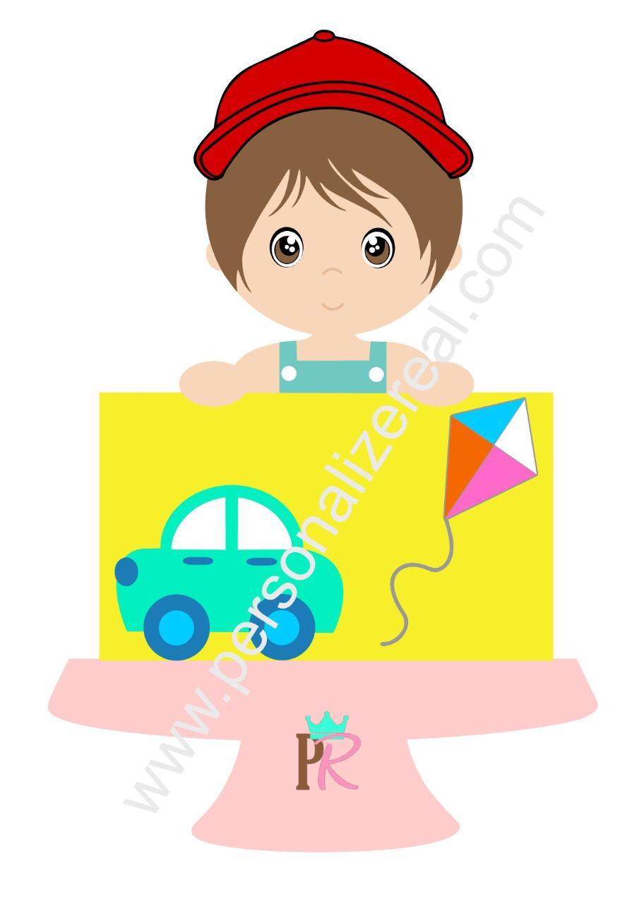 Arquivo de Corte Topo de Bolo - Brinquedos