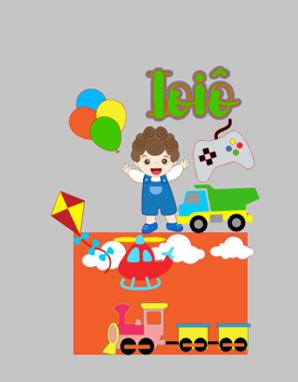 Arquivo de Corte Topo de Bolo - Brinquedos