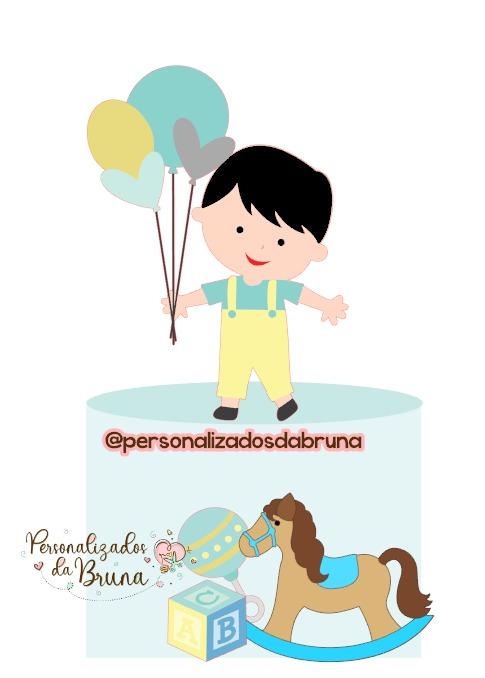 Arquivo de Corte Topo de Bolo - Brinquedos