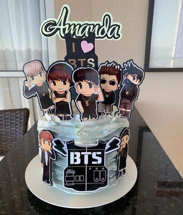 Arquivo de Corte Topo de Bolo - BTS