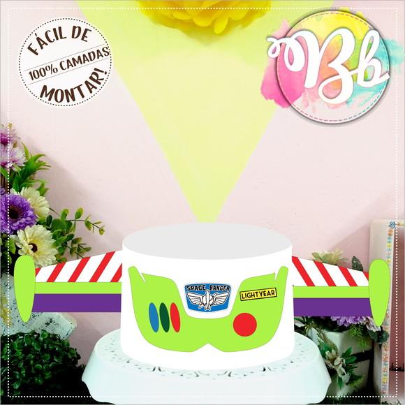 Arquivo de Corte Topo de Bolo - Buzz Lightyear