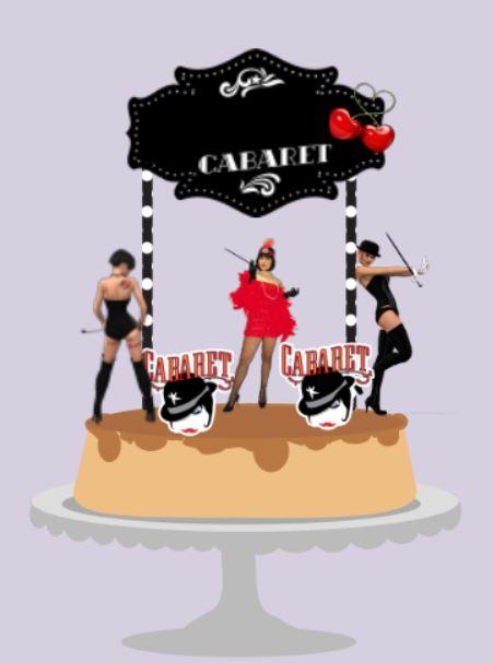 Arquivo de Corte Topo de Bolo - Cabaré