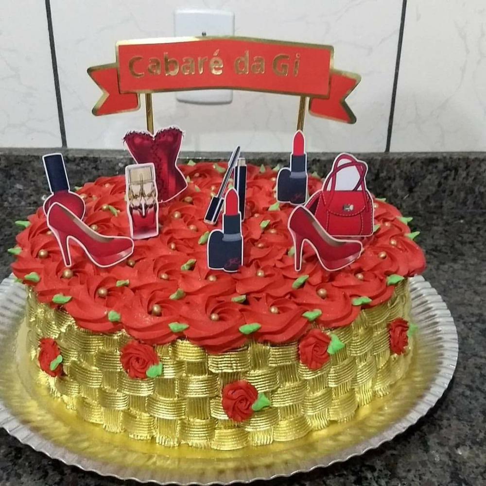 Arquivo de Corte Topo de Bolo - Cabaré