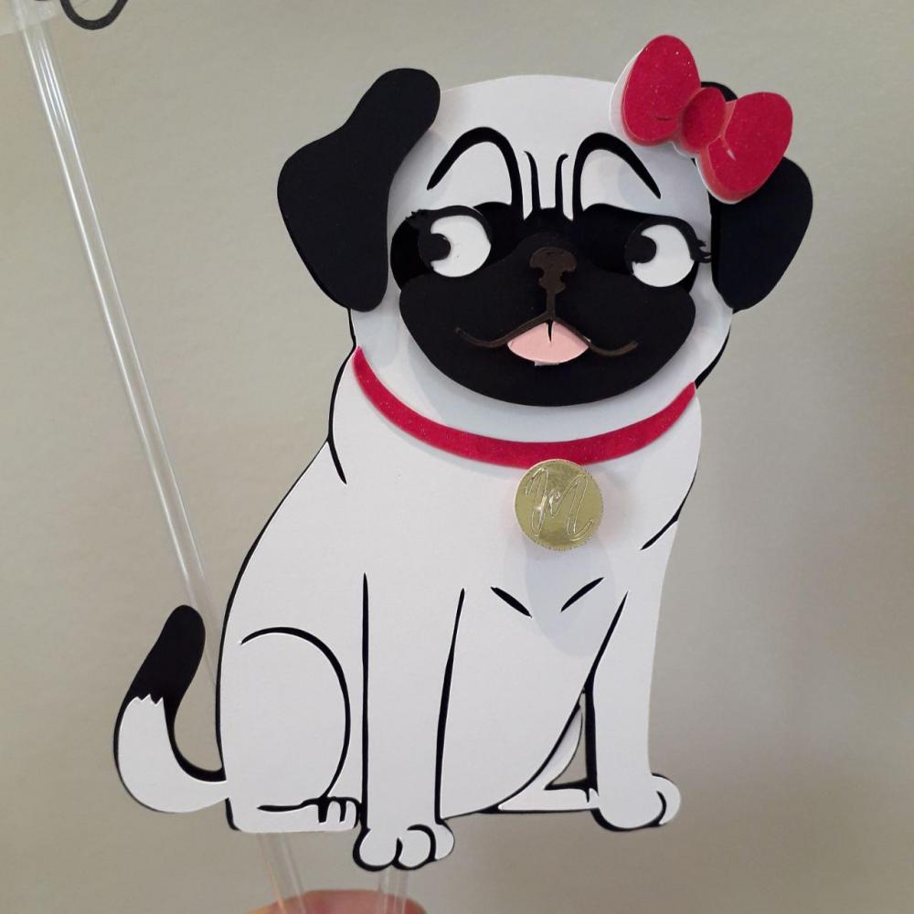 Arquivo de Corte Topo de Bolo - Cachorro