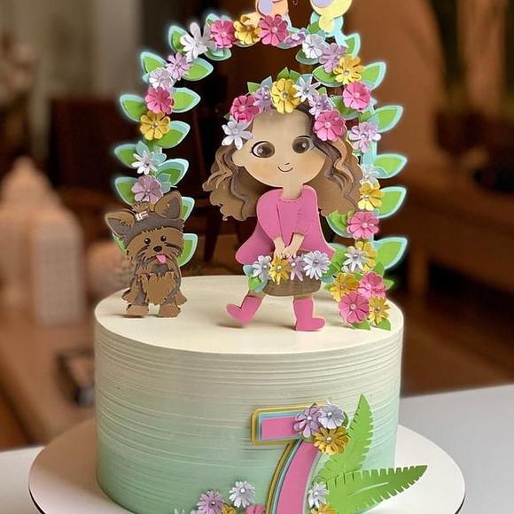 Arquivo de Corte Topo de Bolo - Cachorro