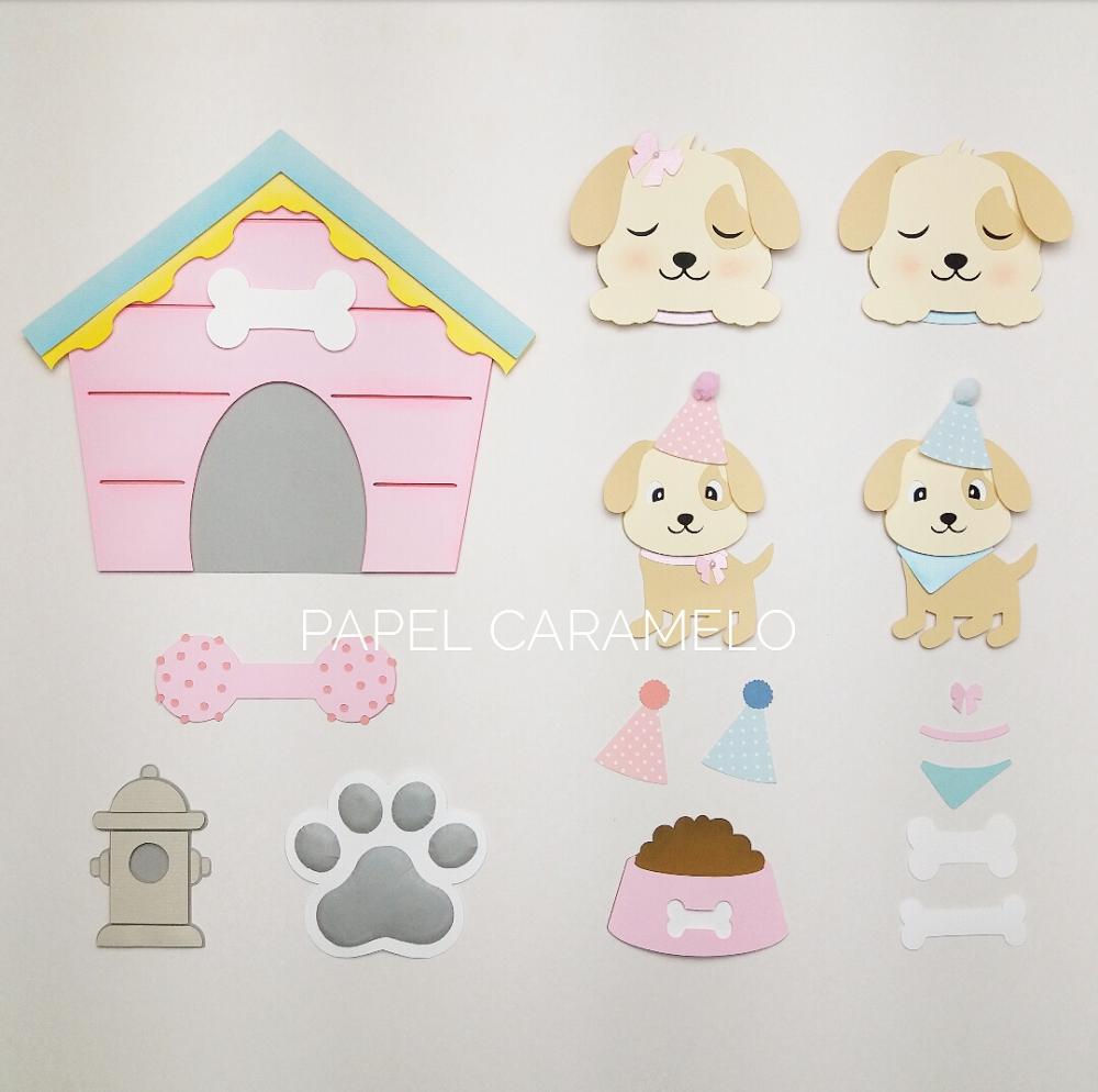 Arquivo de Corte Topo de Bolo - Cachorro