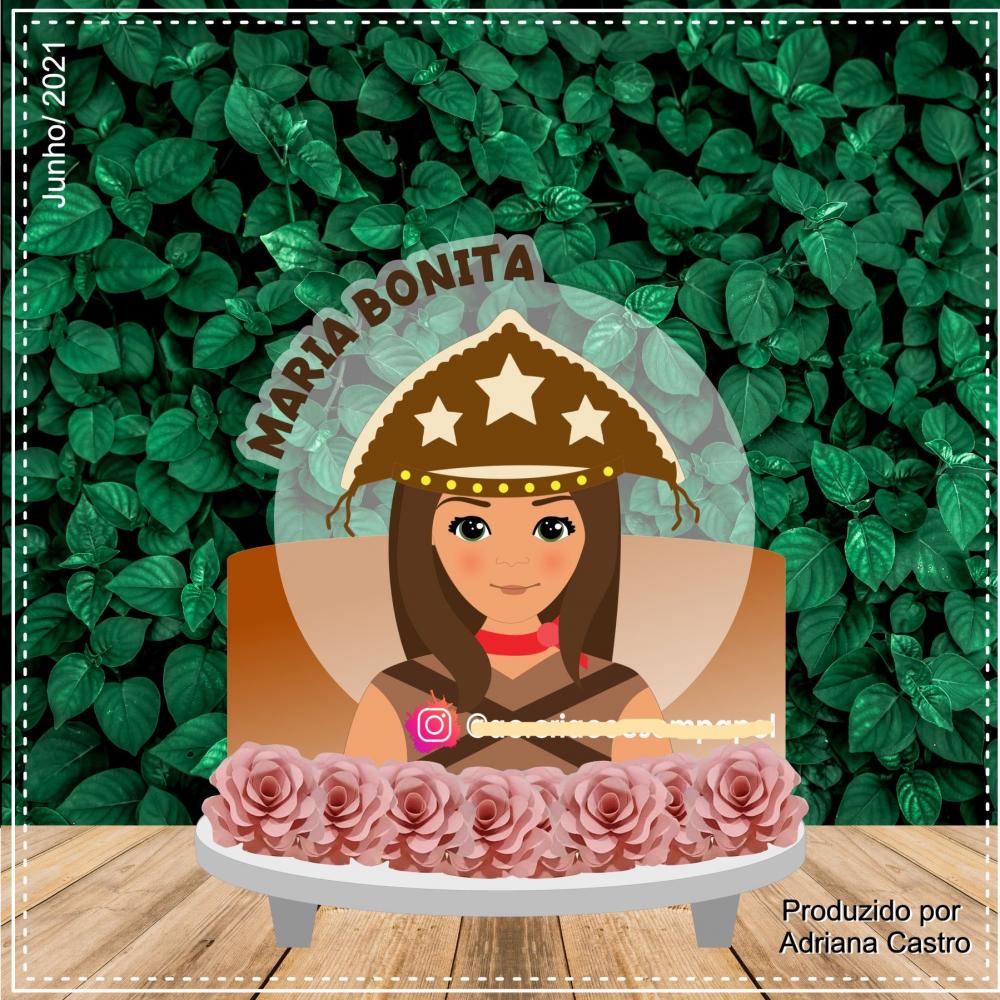 Arquivo de Corte Topo de Bolo - Cangaceira