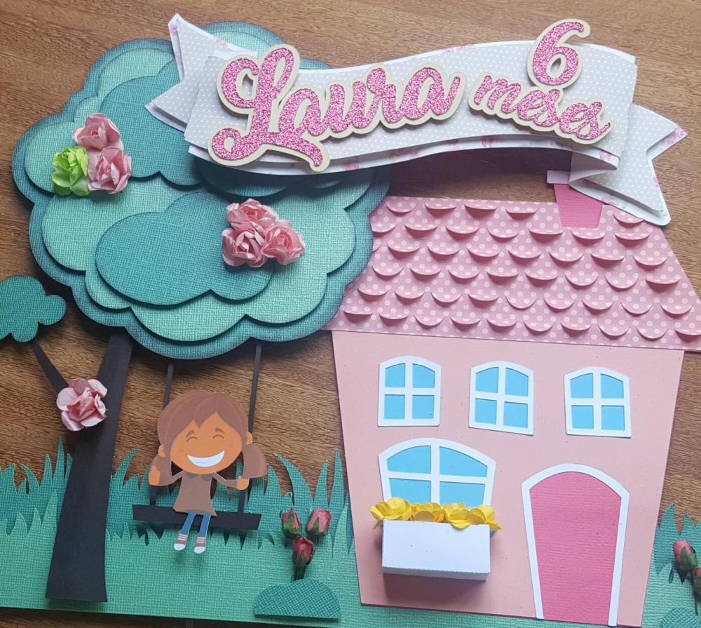 Arquivo de Corte Topo de Bolo - Casa