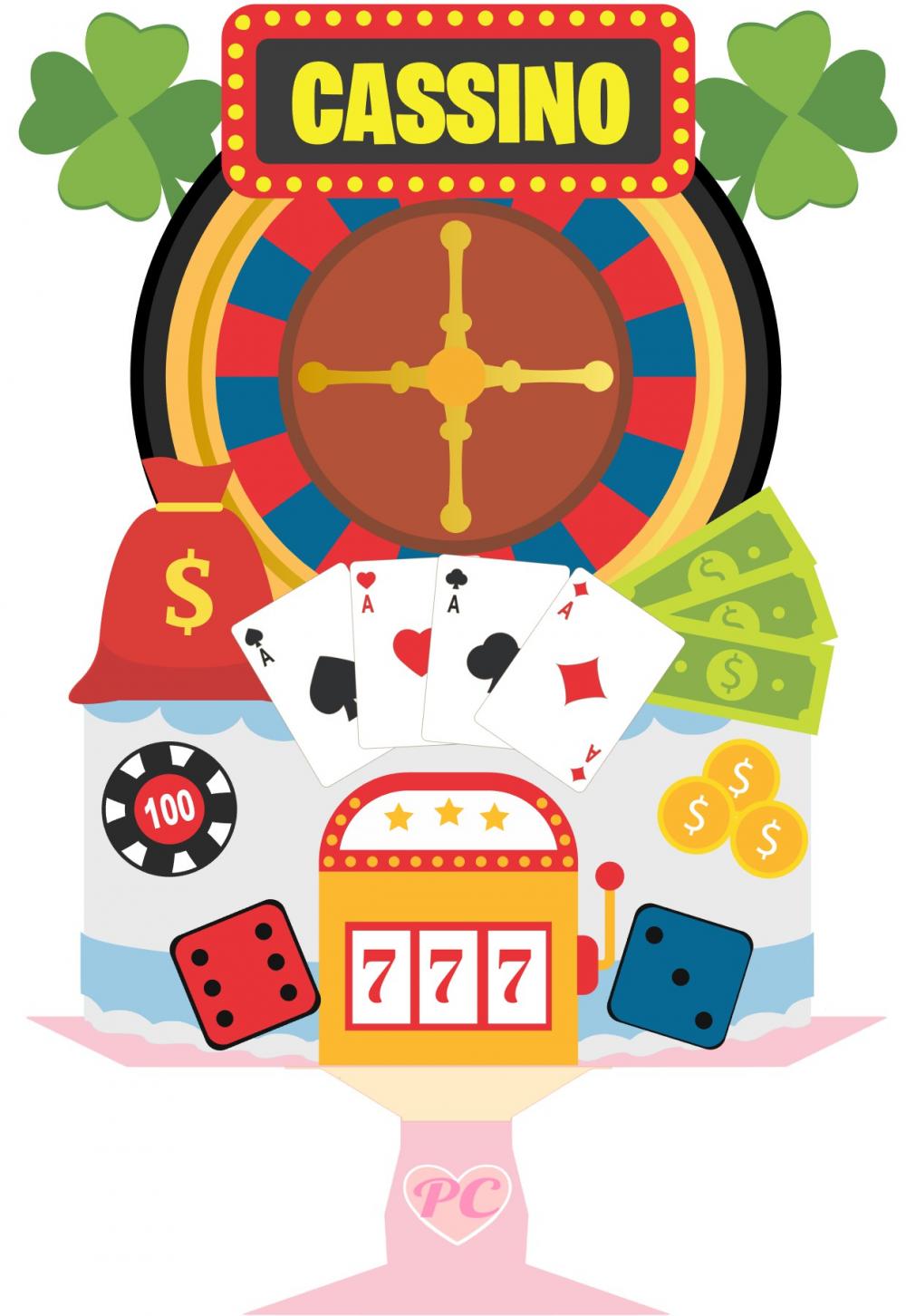 Arquivo de Corte Topo de Bolo - Cassino