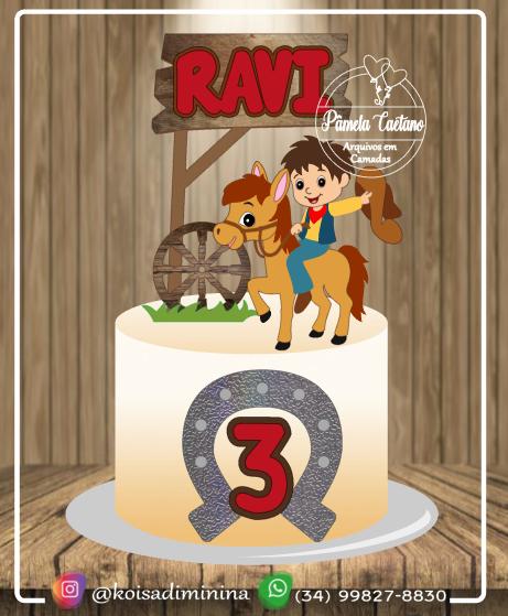 Arquivo de Corte Topo de Bolo - Cavalo