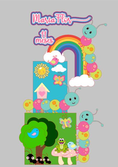 Arquivo de Corte Topo de Bolo - Centopéia