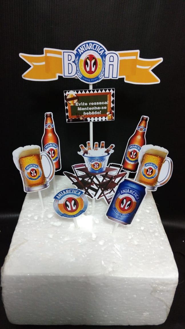 Arquivo de Corte Topo de Bolo - Cerveja