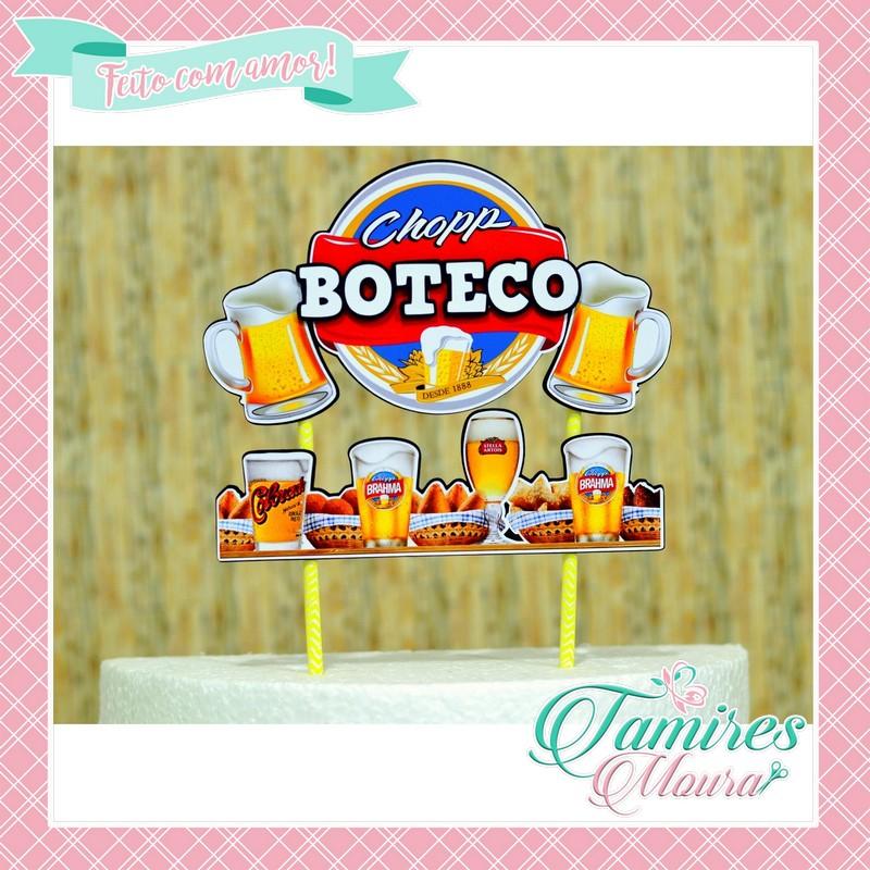 Arquivo de Corte Topo de Bolo - Cerveja