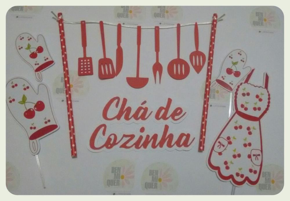 Arquivo de Corte Topo de Bolo - Chá de Cozinha