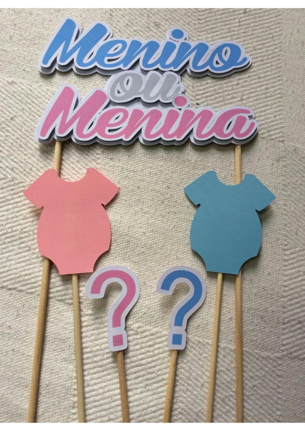 Arquivo de Corte Topo de Bolo - Chá Revelação