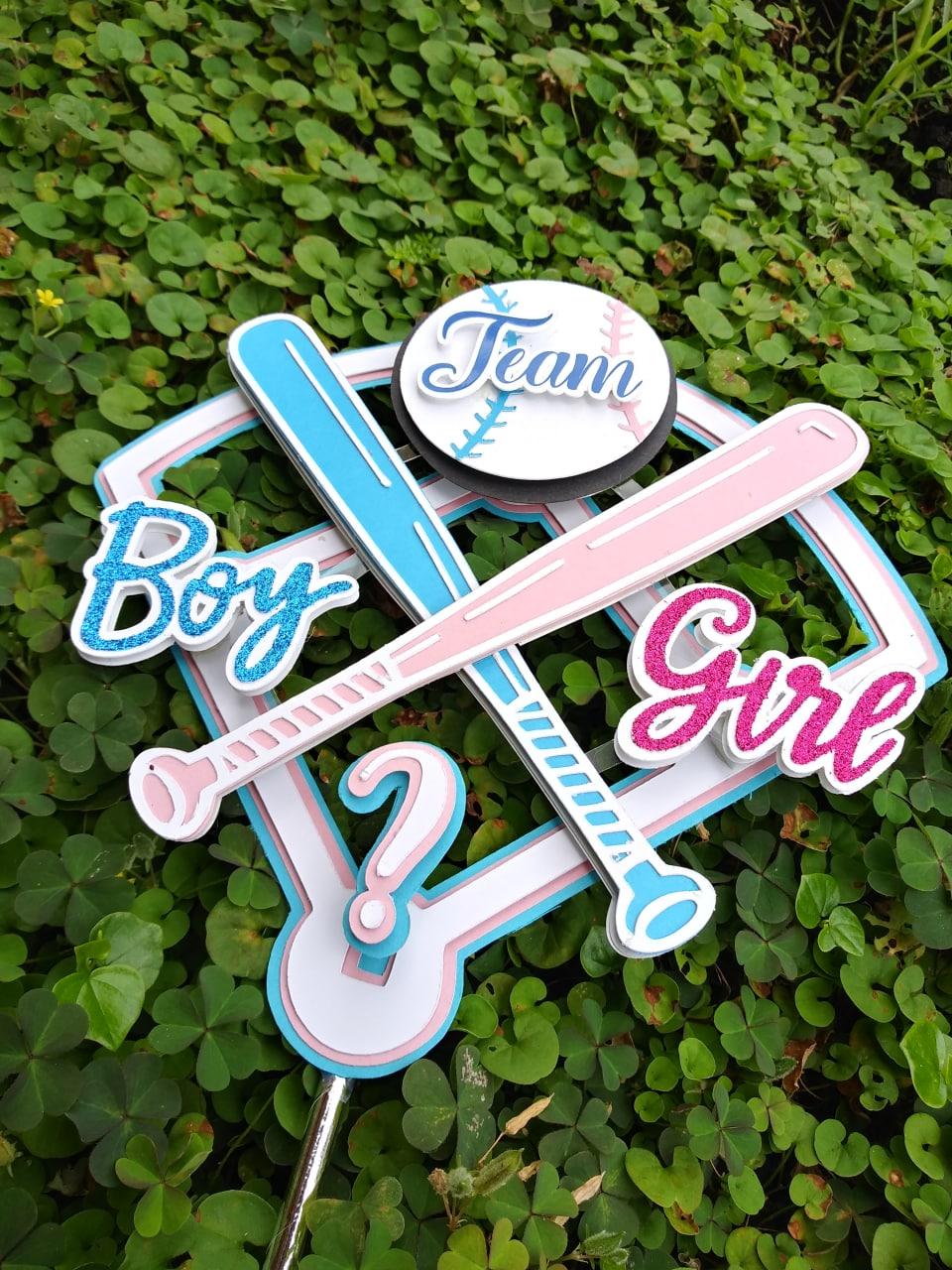 Arquivo de Corte Topo de Bolo - Chá Revelação