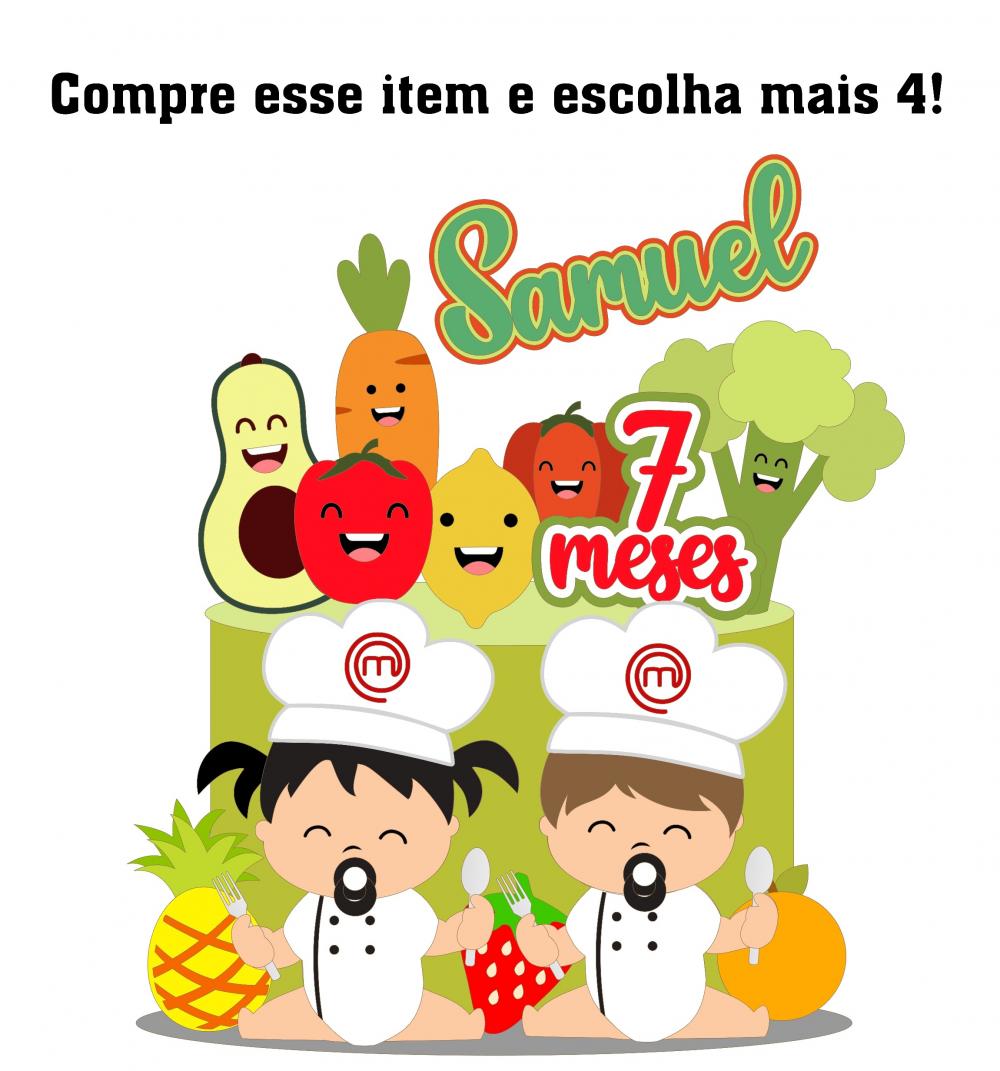 Arquivo de Corte Topo de Bolo - Chef de Cozinha