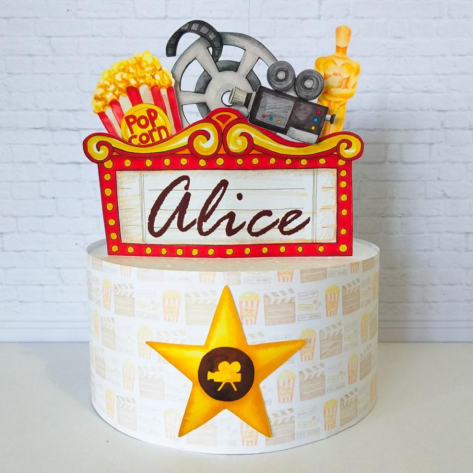 Arquivo de Corte Topo de Bolo - Cinema / Hollywood