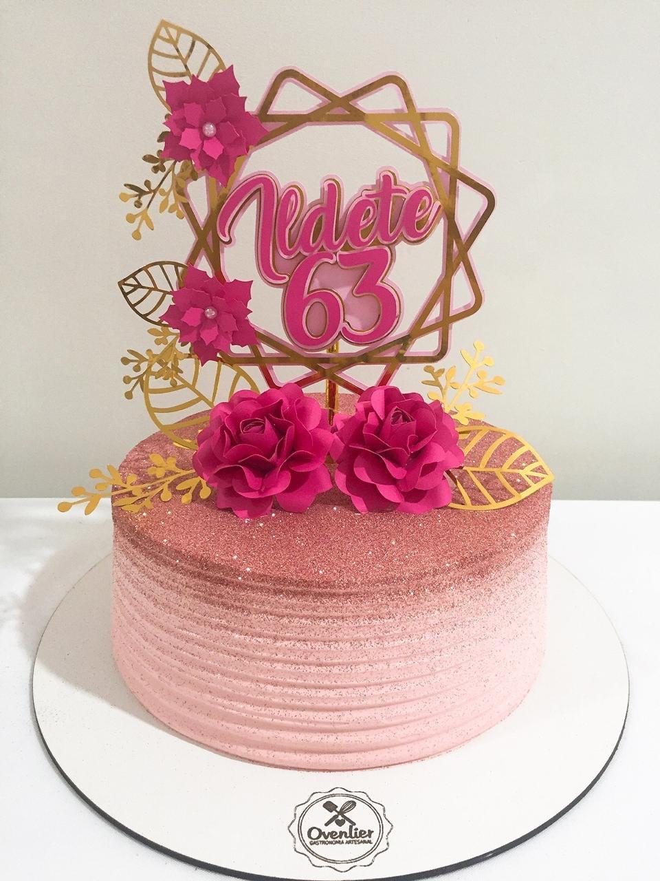 Arquivo de Corte Topo de Bolo - Círculo e Geometricos