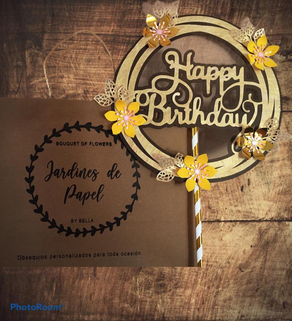 Arquivo de Corte Topo de Bolo - Círculo e Geométricos