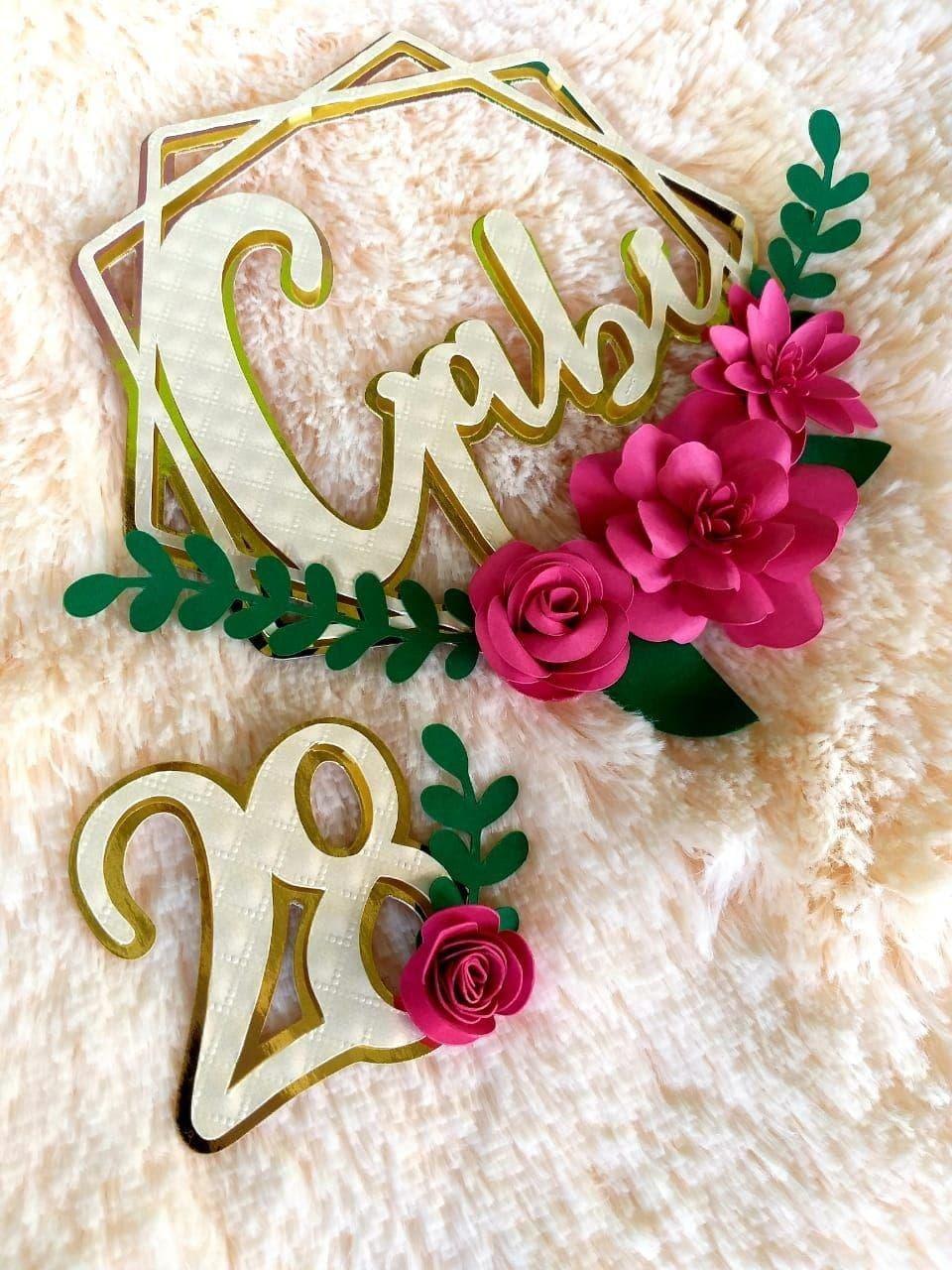 Arquivo de Corte Topo de Bolo - Círculo e Geométricos