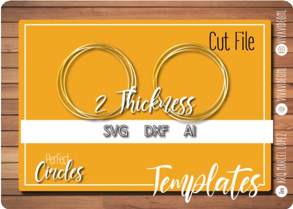 Arquivo de Corte Topo de Bolo - Círculo e Geométricos